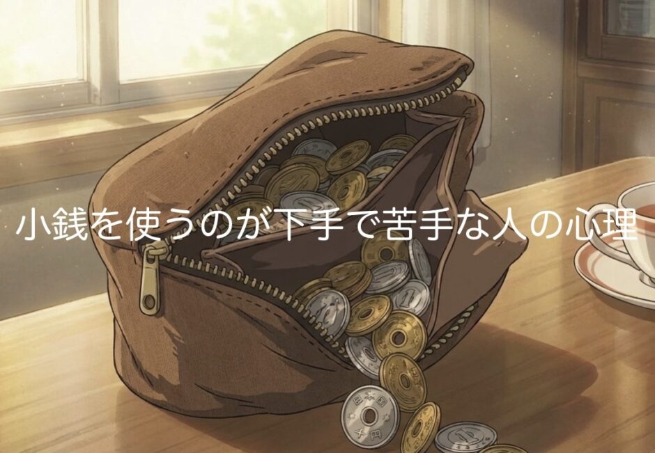 小銭を使うのが下手で苦手な人の心理・特徴！財布が小銭だらけになる直し方を解説