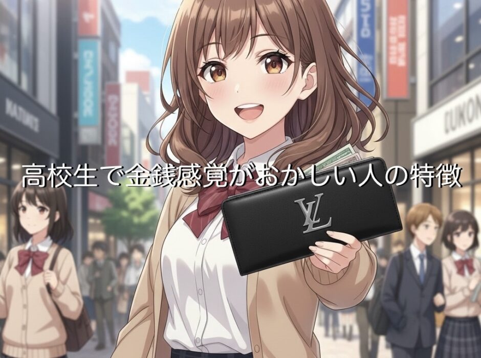 高校生で金銭感覚がおかしい人の特徴5選！その末路と直し方を徹底解説
