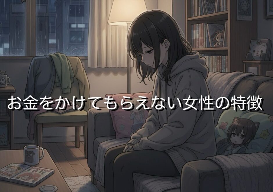 お金をかけてもらえない女性の特徴5選！なぜ男性はお金を出さないのか徹底解説