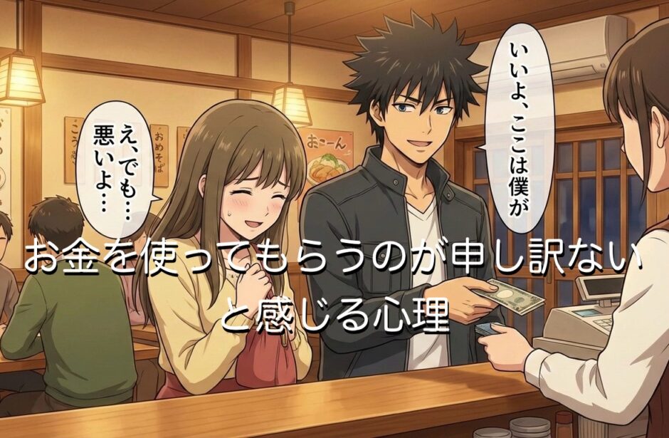 お金を使ってもらうのが申し訳ないと感じる心理5選！なぜ親や恋人にそう思うのか徹底解説