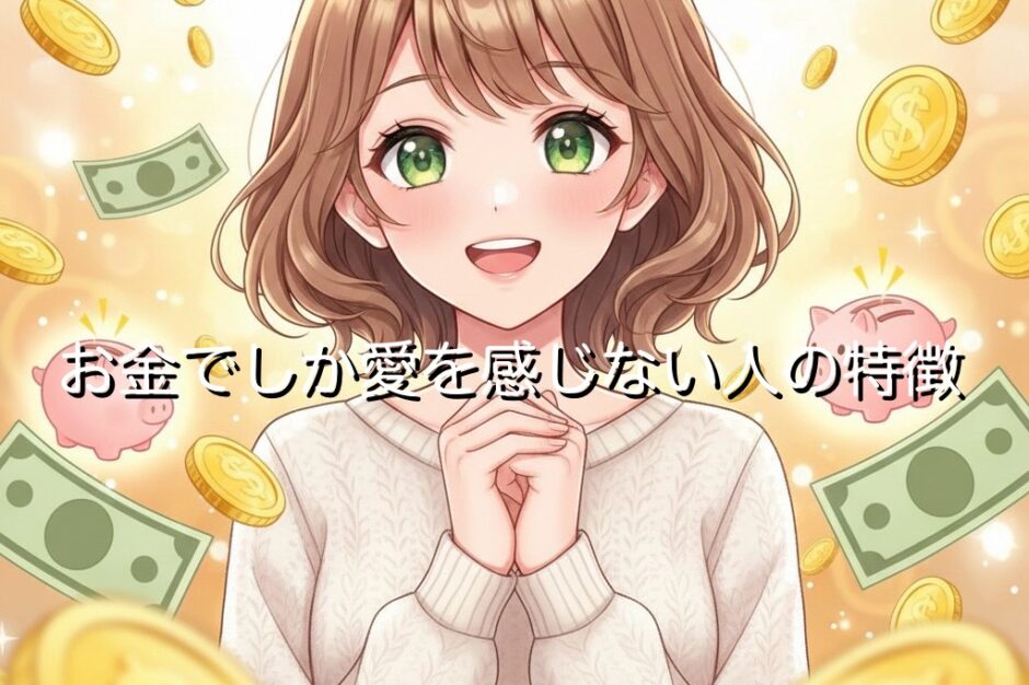 お金でしか愛を感じない人の特徴と心理！なぜお金で愛情をはかるのか徹底解説
