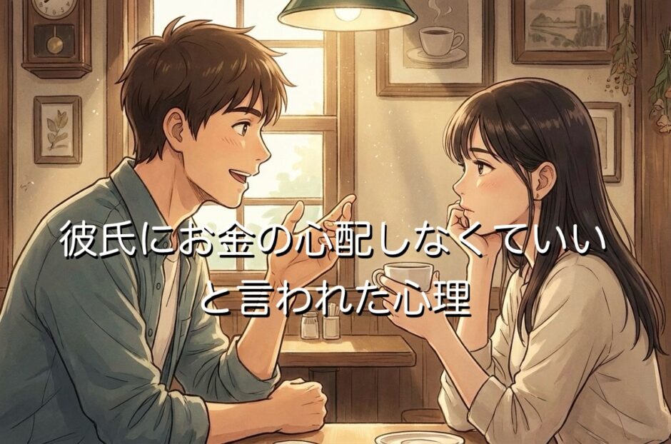 彼氏にお金の心配しなくていいと言われた心理3選！その本当の意味を徹底解説
