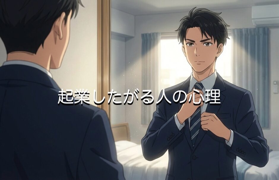 起業したがる人の心理3選！なぜ経営者になりたいのか男女別に徹底解説