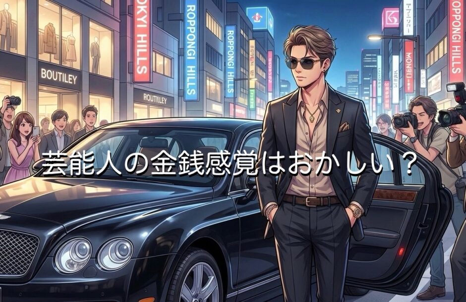 芸能人の金銭感覚はおかしい？金持ちで羨ましいと思ってしまう理由を徹底解説