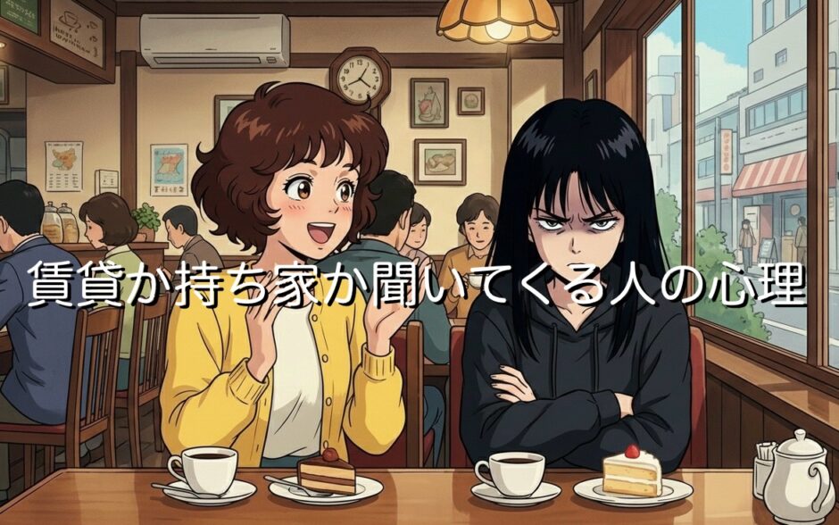 賃貸か持ち家か聞いてくる人の心理5選！賃貸だとバカにされる理由を徹底解説