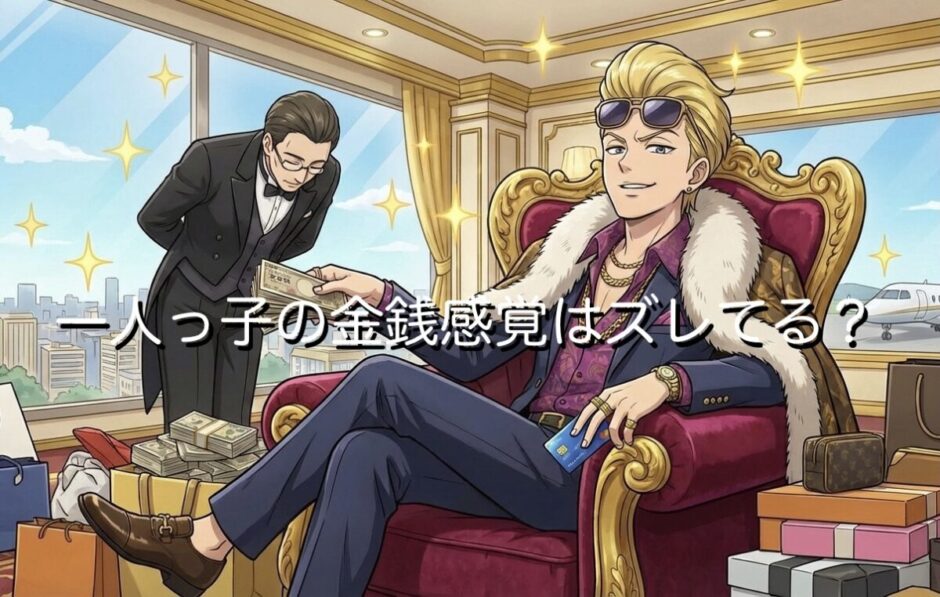 一人っ子の金銭感覚はズレてる？家庭のお金に余裕があるとどうなるのか徹底解説