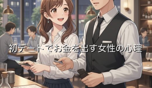 初デートでお金を出す女性の心理！女性が男性に奢る理由を徹底解説