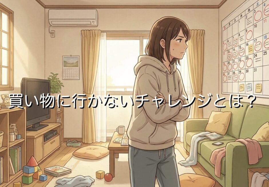 買い物に行かないチャレンジとは？買わない習慣を1週間続けるとどうなるか解説