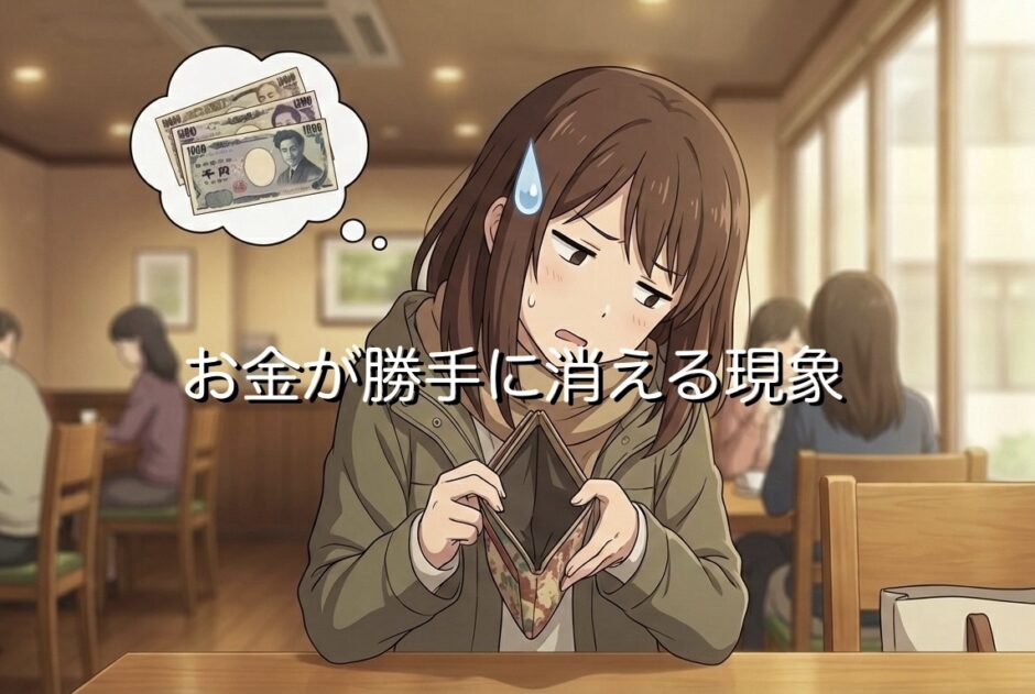 お金が勝手に消える現象！財布にあったはずが神隠しのようになくなるのはなぜか解説