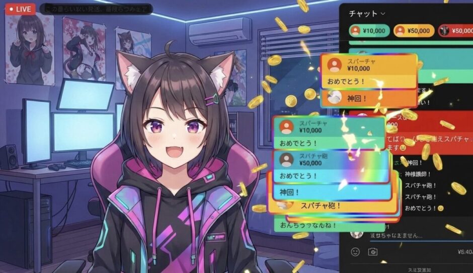 Vtuberは稼ぎすぎ？収入源や平均年収、底辺Vtuberの難しい現実も徹底解説