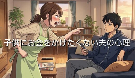 子供にお金をかけたくない夫の心理7選！なぜ家族に冷たいのか徹底解説