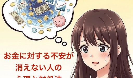 お金に対する不安が消えない人の心理と対処法