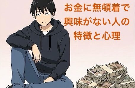 お金に無頓着で興味がない人の特徴と心理！その共通点や末路を徹底解説