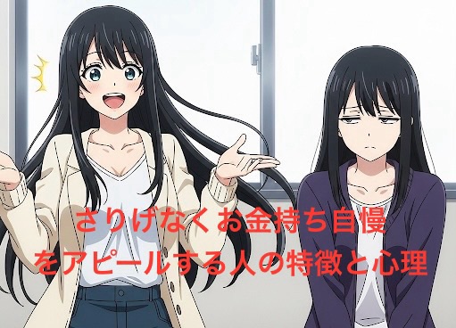 さりげなくお金持ち自慢をアピールする人の特徴と心理！うざいときの対処法も徹底解説