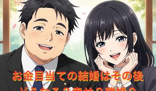 お金目当ての結婚はその後どうなる？幸せなのか離婚で後悔するのか末路を徹底解説