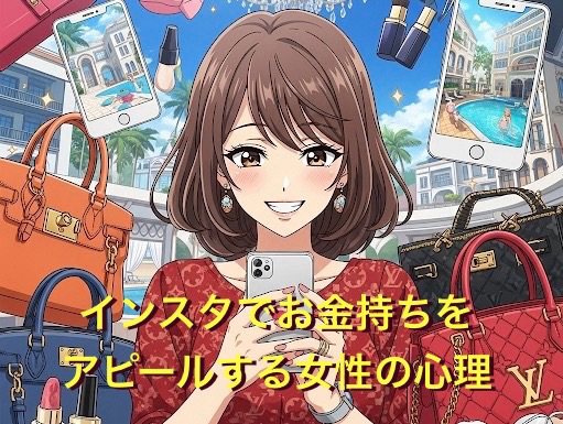 インスタでお金持ちアピールする女性の心理7選！なぜブランド品を自慢するのか徹底解説
