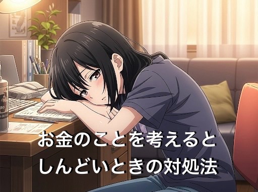 お金のことを考えるとしんどいときの対処法4選！心配ばかりで疲れた人向けに徹底解説