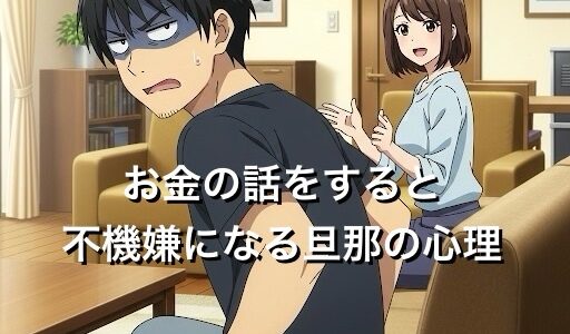 お金の話をすると不機嫌になる旦那（夫）の心理4選！なぜ逃げるのか徹底解説