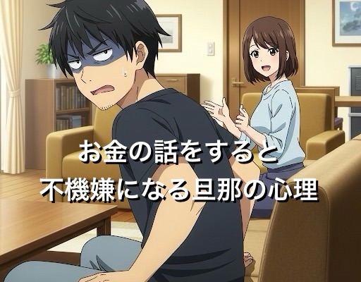 お金の話をすると不機嫌になる旦那（夫）の心理4選！なぜ逃げるのか徹底解説