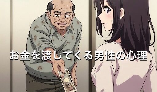 お金を渡してくる男性の心理5選！貢ぐ男性が怖いときの対処法も徹底解説