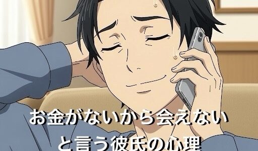 お金がないから会えないと言う彼氏（男性）の心理4選！もう冷めて脈なしなのか徹底解説