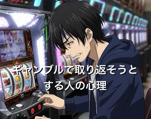 ギャンブルで負けを取り返そうとする人の心理3選！克服する4つの方法も徹底解説