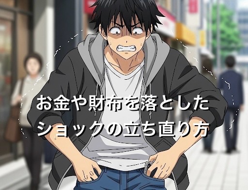 お金や財布を落としたショックの立ち直り方5選！メンタルの切り替え方を徹底解説