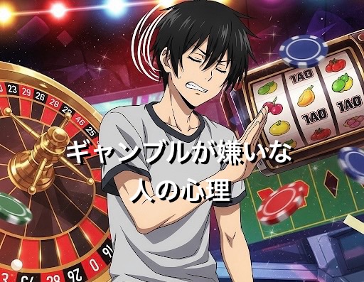 ギャンブルが嫌いな人の心理5選！なぜハマらないのか男女別に徹底解説！