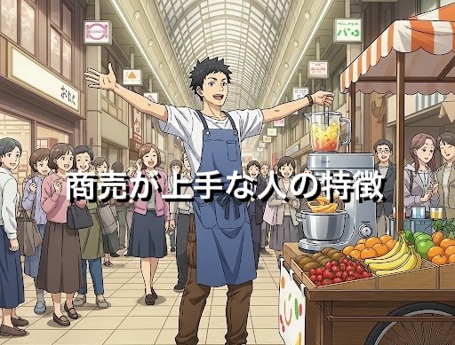 商売上手な人の特徴4選！共通する思考や習慣を徹底解説