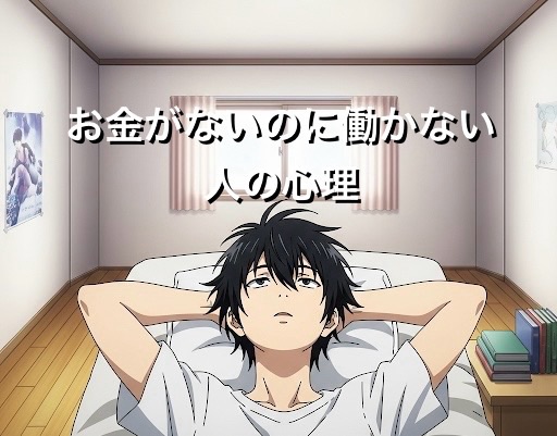お金がないのに働かない人の心理9選！共通点や末路を徹底解説