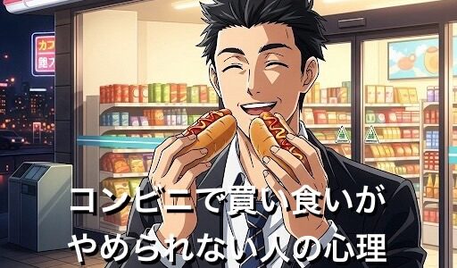 コンビニで買い食いがやめられない人の心理5選！コンビニ貧乏の末路を徹底解説