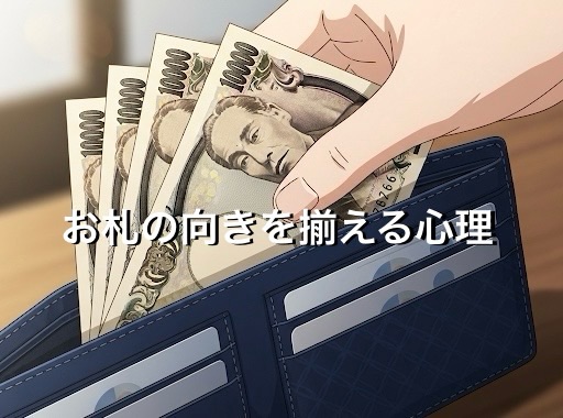 お札の向きを揃える人の心理5選！財布への入れ方で金運が変わるのか徹底解説