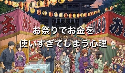 お祭りでお金を使いすぎてしまう心理5選！予算はいくら持っていくのがいいか徹底解説