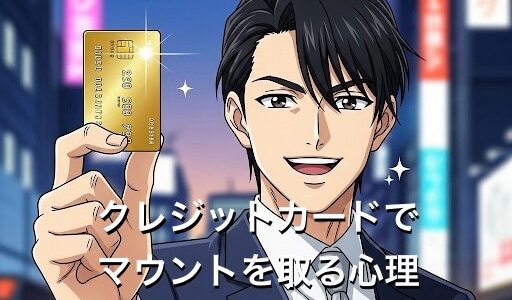 クレジットカードでマウントを取る人の心理4選！うざいときの対処法も徹底解説