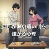 旦那がお小遣い制を嫌がる心理5選！なぜみじめでストレスを感じるのか徹底解説