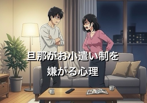 旦那がお小遣い制を嫌がる心理5選！なぜみじめでストレスを感じるのか徹底解説