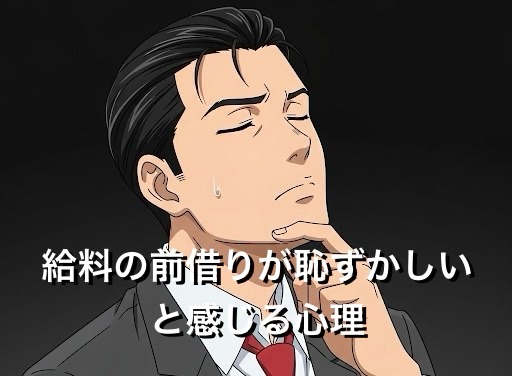 給料の前借りが恥ずかしい心理3選！実際に借りることができるのか徹底解説