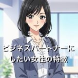 ビジネスパートナーにしたい女性の特徴7選！男性が一緒に仕事したい女性を徹底解説
