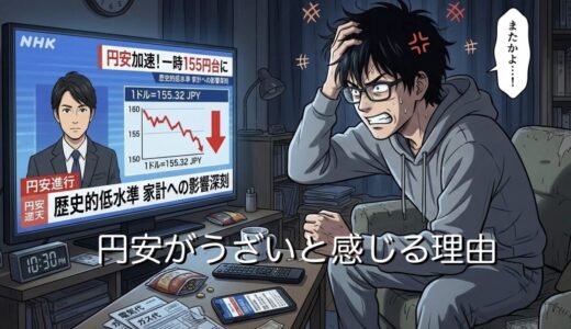 円安がうざい・ふざけるなと感じる3つの理由！なぜ庶民にはヤバいのか徹底解説