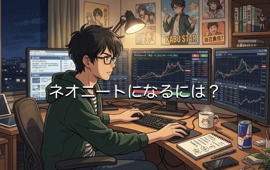 ネオニートになるには？なりたい人向けに職業や収入源など徹底解説