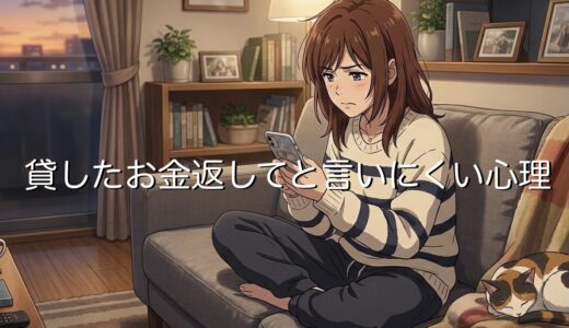 貸したお金を返してと言いにくい心理！LINEで返してもらう言い方も紹介