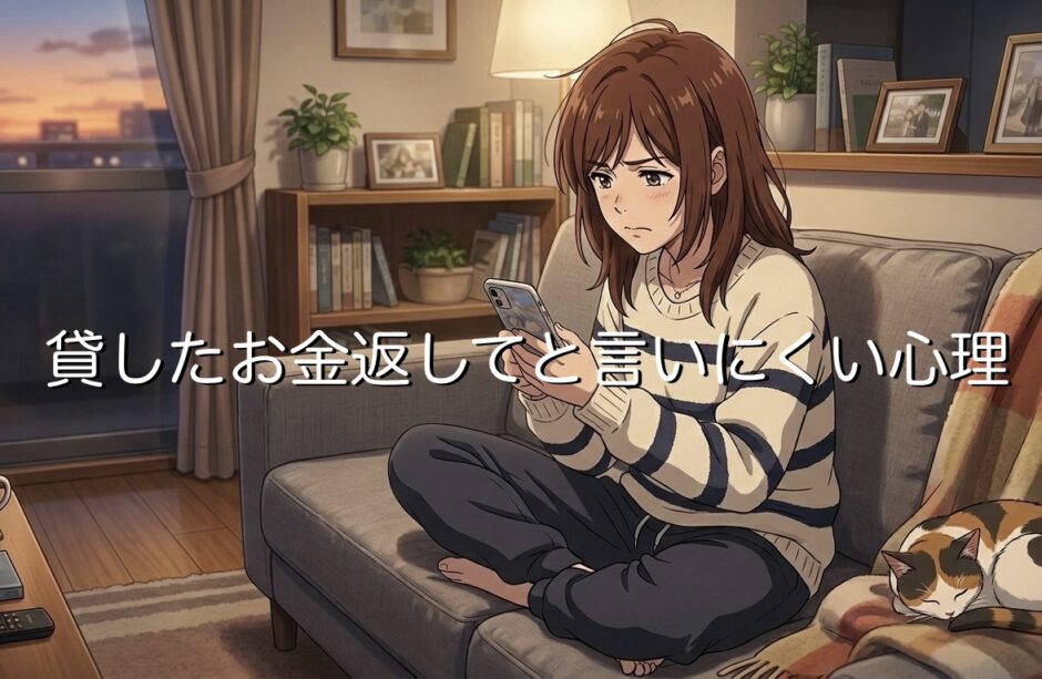 貸したお金を返してと言いにくい心理！LINEで返してもらう言い方も紹介