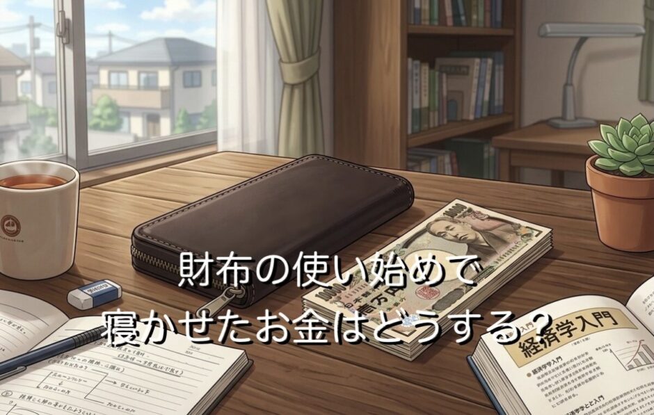 財布の使い始めで寝かせたお金はどうする？金運効果に意味がないのか解説