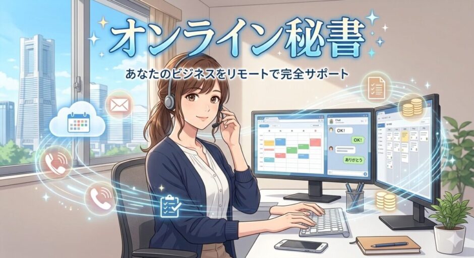 オンライン秘書になるには？未経験募集は怪しいのか徹底解説