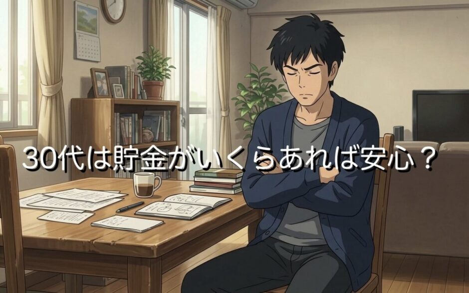 30代は貯金がいくらあれば安心できる？100万円はやばい？ぶっちゃけ貯金額を紹介