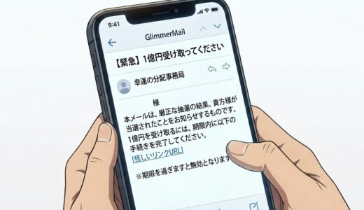 お金をもらってくださいメールは本当？無償でお金をあげます詐欺について解説