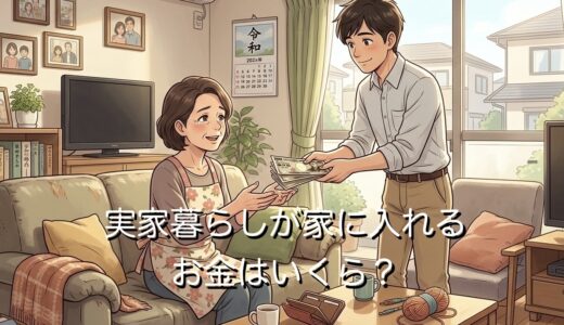 実家暮らしが家に入れるお金は平均いくら？なぜ入れないといけないのか解説