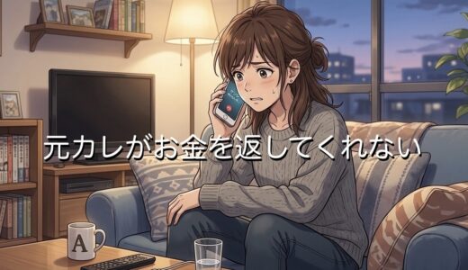 元カレがお金を返してくれないのは諦めるしかない？音信不通は泣き寝入りか解説