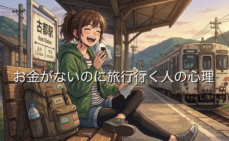 お金がないのに旅行へ行く人の心理3選！なぜ貧乏旅行が好きなのか徹底解説