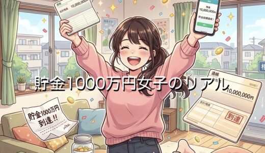貯蓄1000万円女子のリアル！大金を貯める女性の共通点も徹底解説